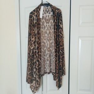 Cheetah Leopard print cardigan
